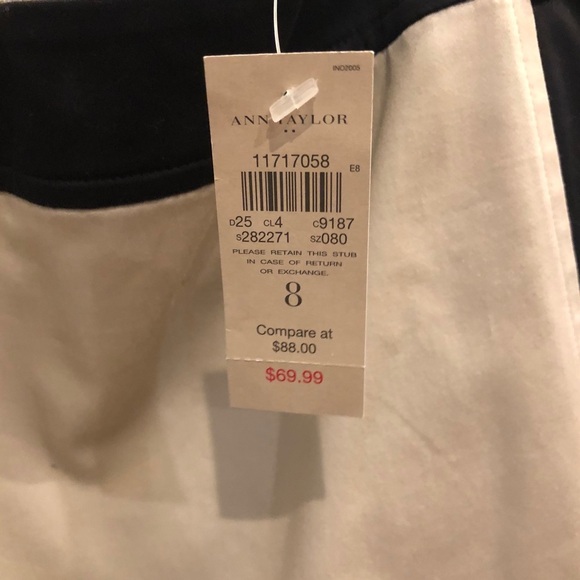 Ann Taylor Color block pencil skirt - Picture 2 of 3